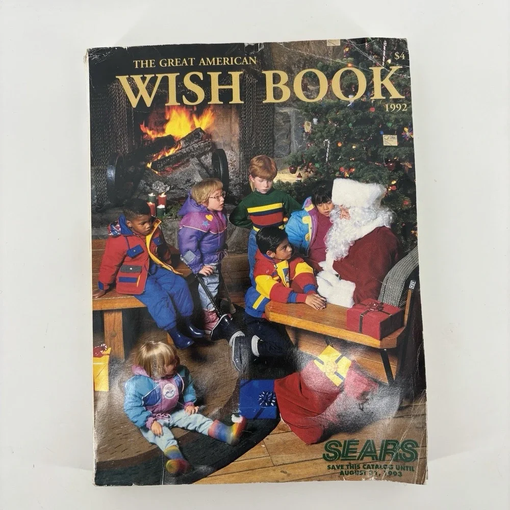 Sears 1992 Catalog The Great American Wish Book Barbie Sega Atari Christmas VTG
